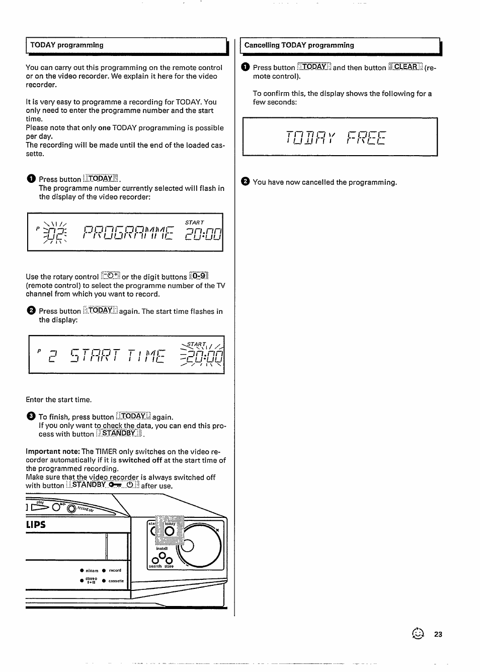 Zin.nri | Philips VR727 User Manual | Page 25 / 42