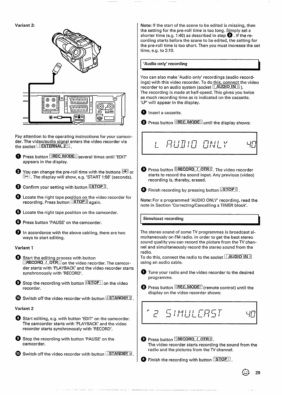 Philips VR727 User Manual | Page 31 / 42