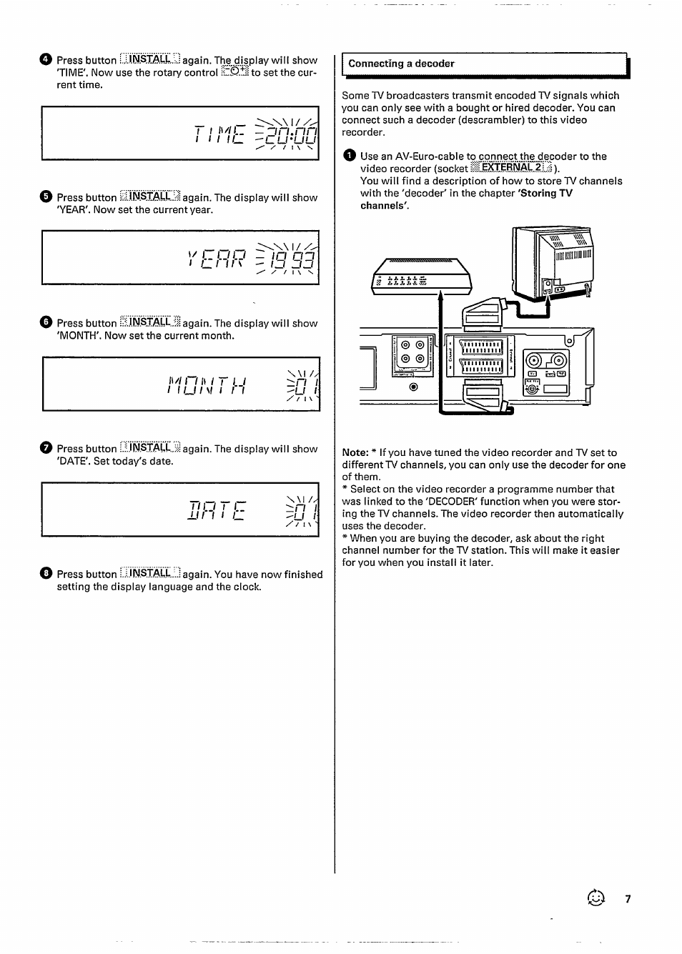 On.nri, I_ uu - in nn | Philips VR727 User Manual | Page 9 / 42