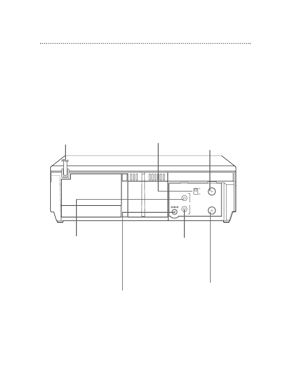 Rear panel 15 | Philips VPB115AT User Manual | Page 15 / 24