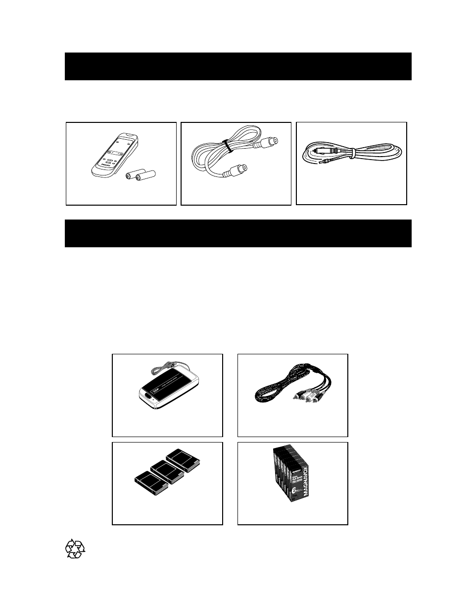 Upplied, Ccessories, Ptional | Philips VPB115AT User Manual | Page 24 / 24