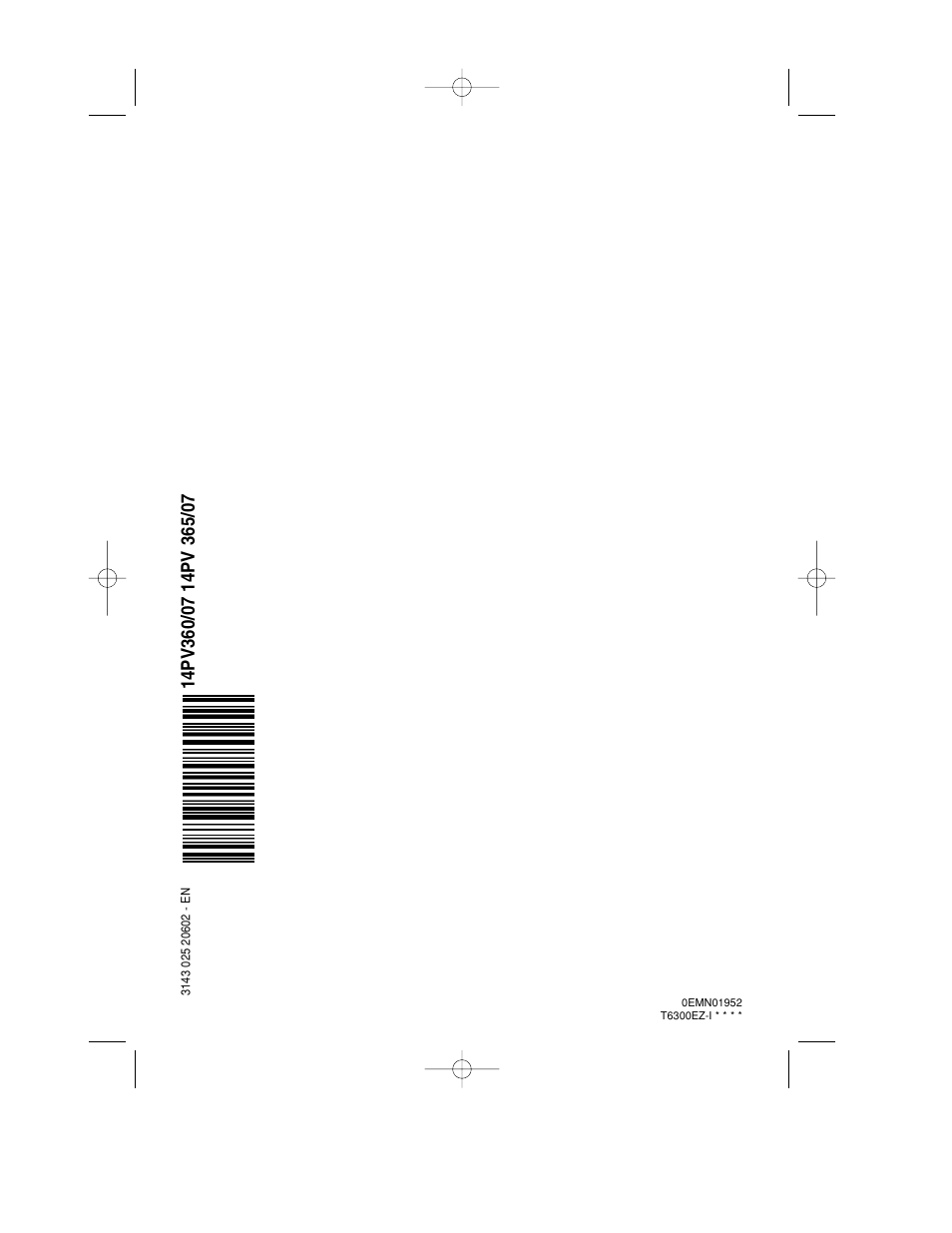 Philips 14PV365/07 User Manual | Page 23 / 23