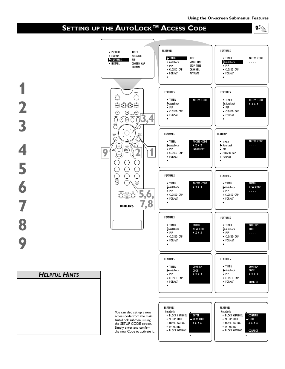 Philips 60PW9383 User Manual | Page 47 / 72