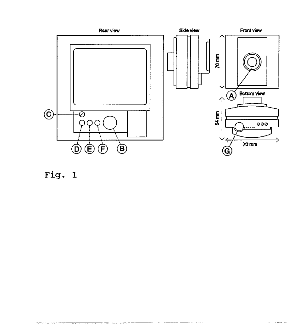 Fig. 1, I—j—\-------v | Philips VCM 6110/00T User Manual | Page 8 / 10