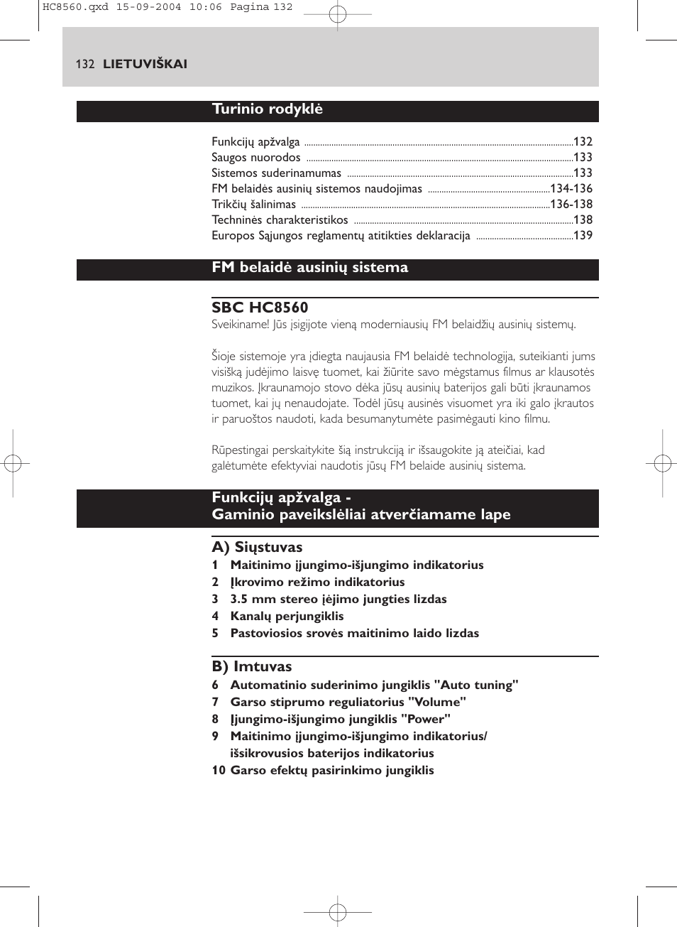 Philips HC 8560 User Manual | Page 132 / 142