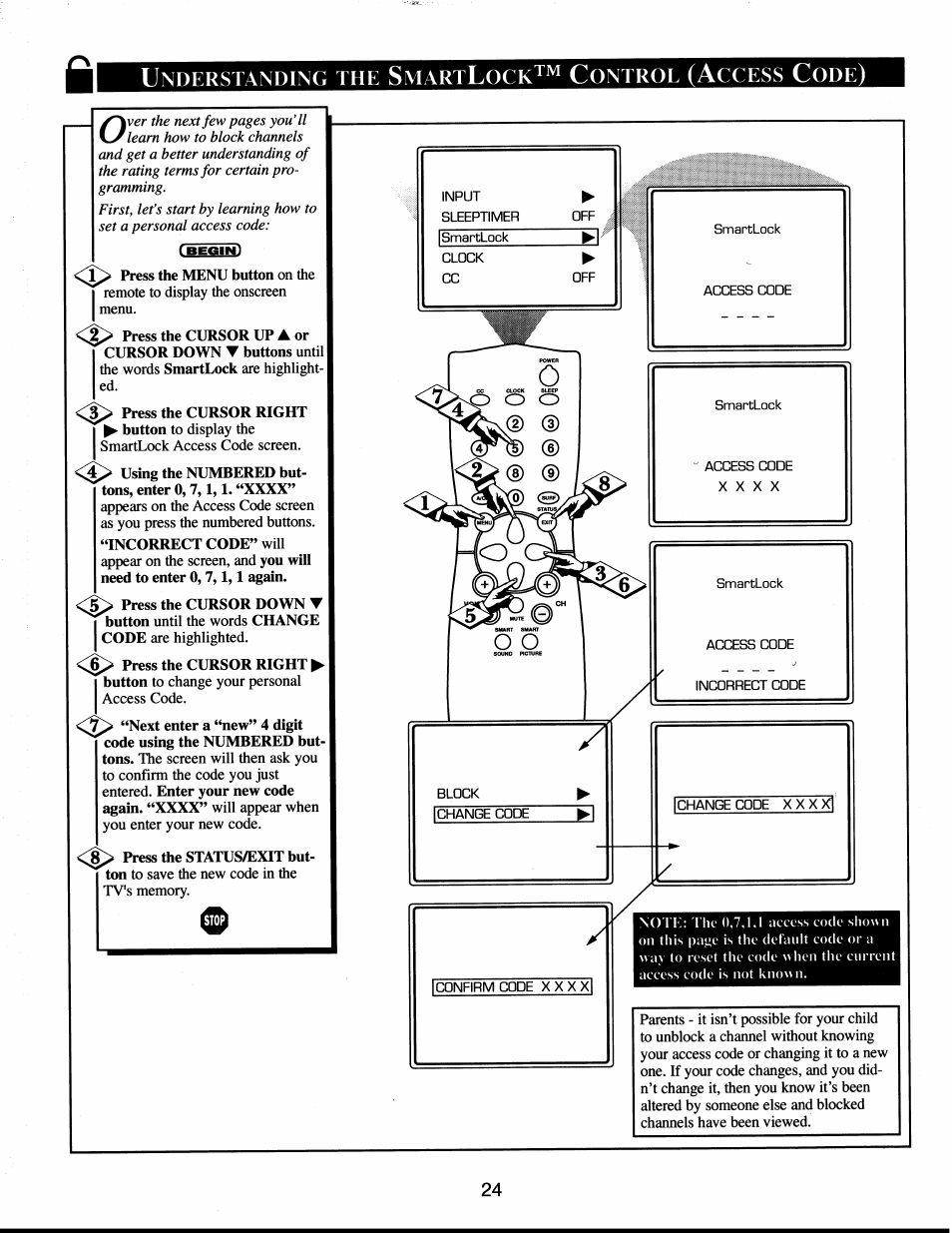 C< <i | Philips XS1956CI User Manual | Page 24 / 40