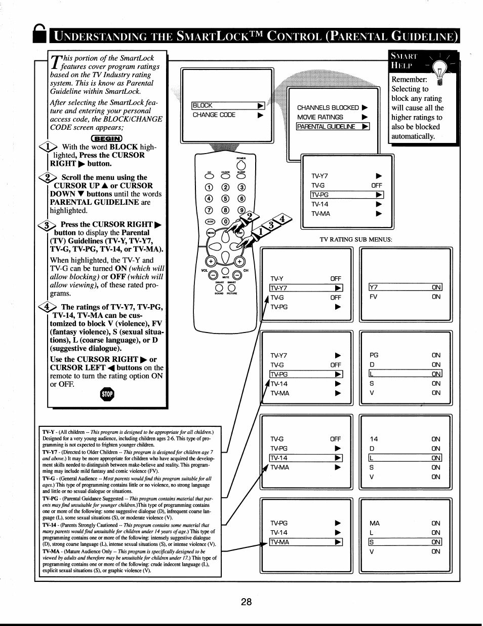 Nderstanding, Mart, Ontrol | Arental, Uideline | Philips XS1956CI User Manual | Page 28 / 40