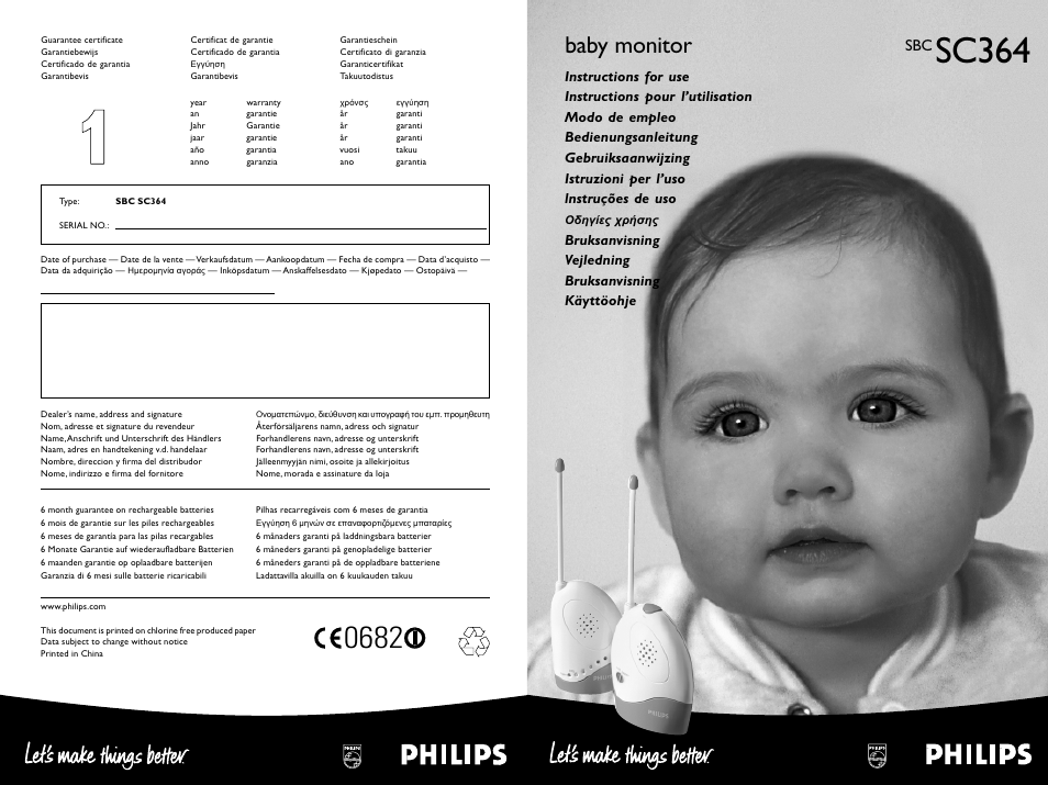 Philips SC364 User Manual | 75 pages