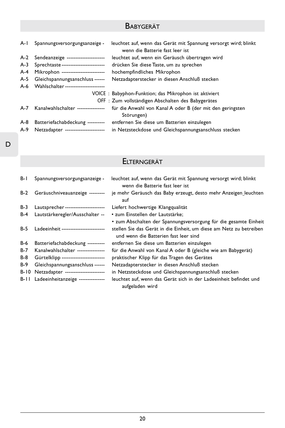 Philips SC364 User Manual | Page 21 / 75