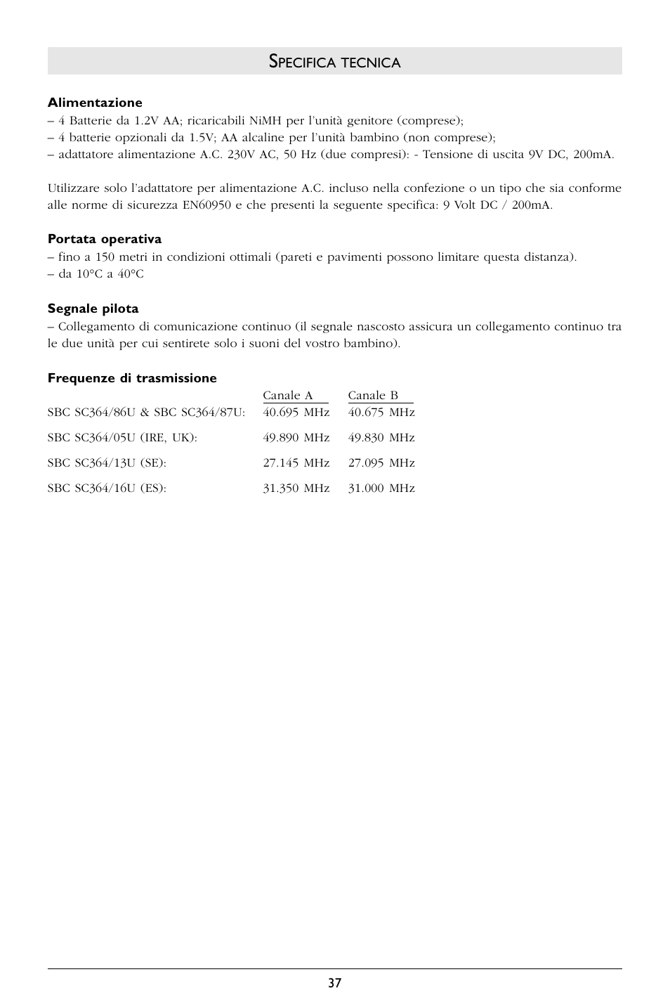 Philips SC364 User Manual | Page 38 / 75