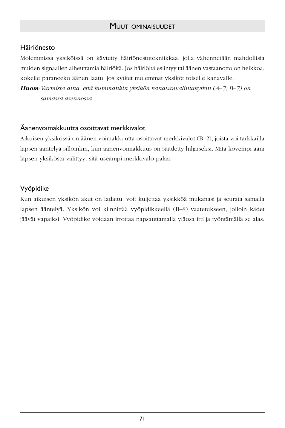 Philips SC364 User Manual | Page 72 / 75