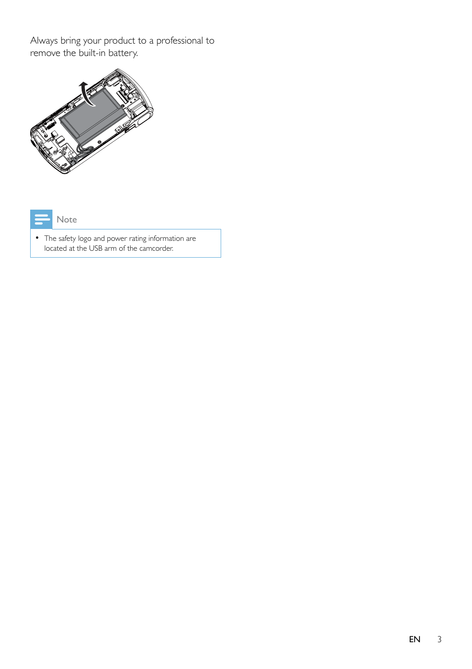 Philips CAM300 User Manual | Page 5 / 22