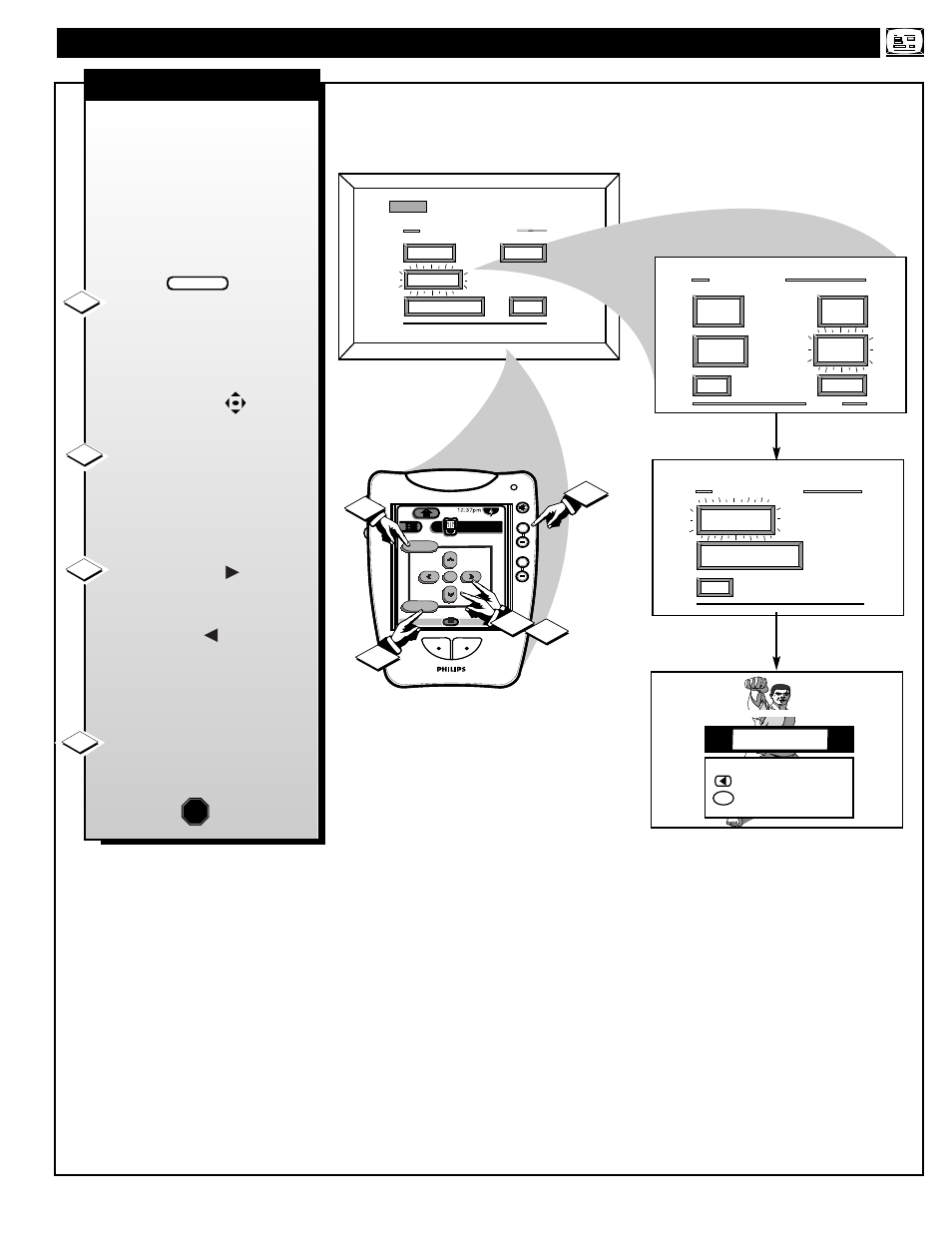 Ntsc a, Nalog, Eature | Ontrols | Philips 64PH9901 User Manual | Page 15 / 46