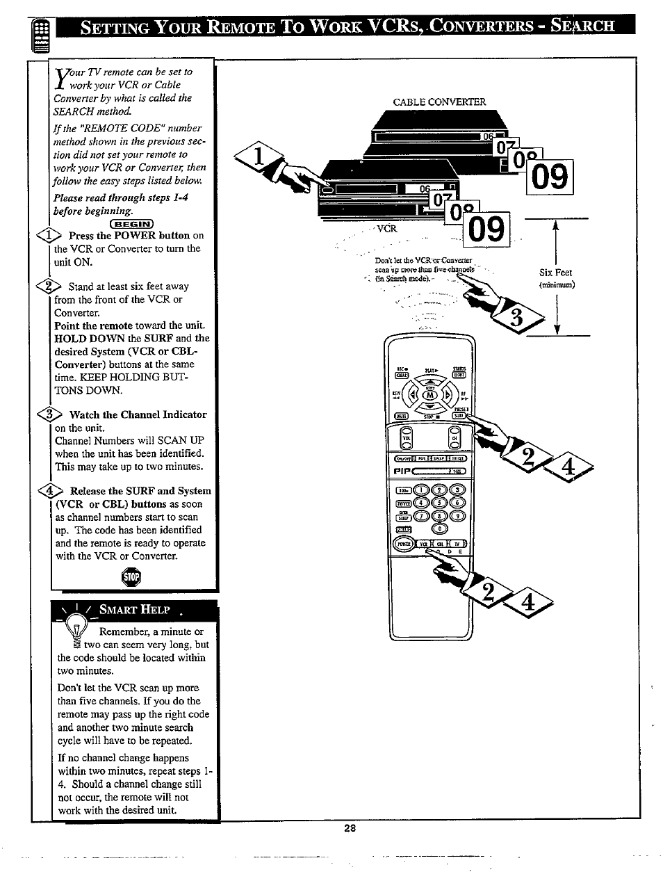 Etting, Emote, Onverters | Emich | Philips TP3267C User Manual | Page 28 / 40