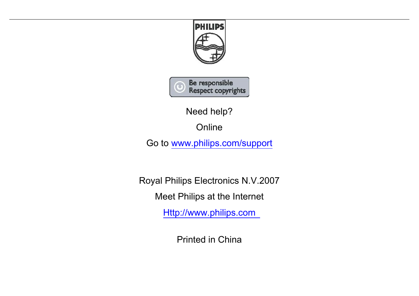 Philips PET100 User Manual | Page 12 / 12
