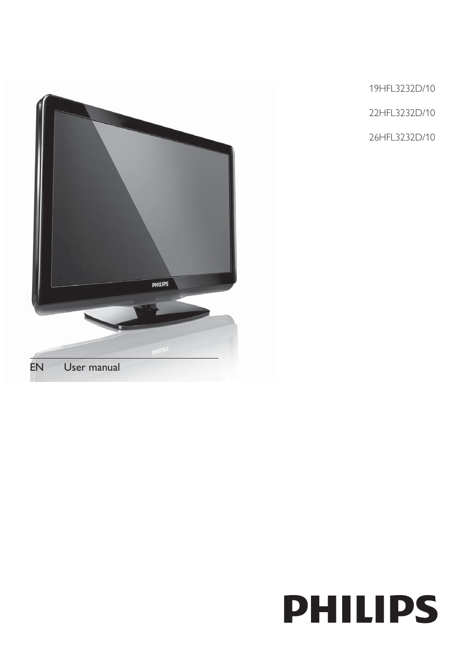 Philips 19HFL3232D/10 User Manual | 56 pages