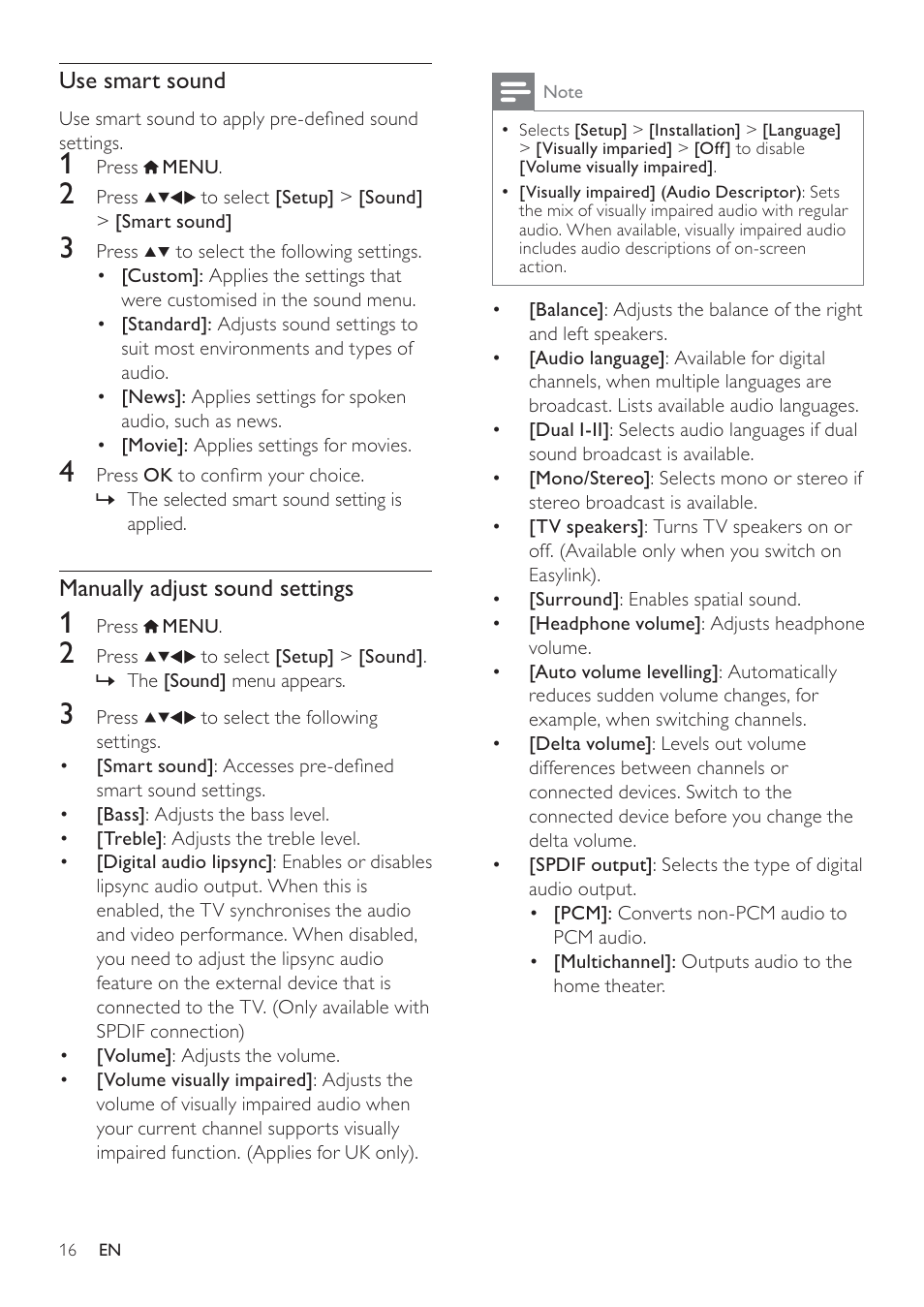 Philips 19HFL3232D/10 User Manual | Page 18 / 56