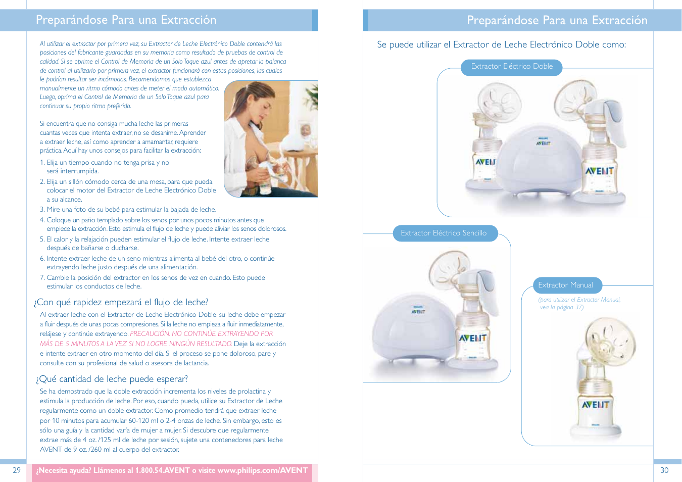 Preparándose para una extracción | Philips SCF304/02 User Manual | Page 16 / 34