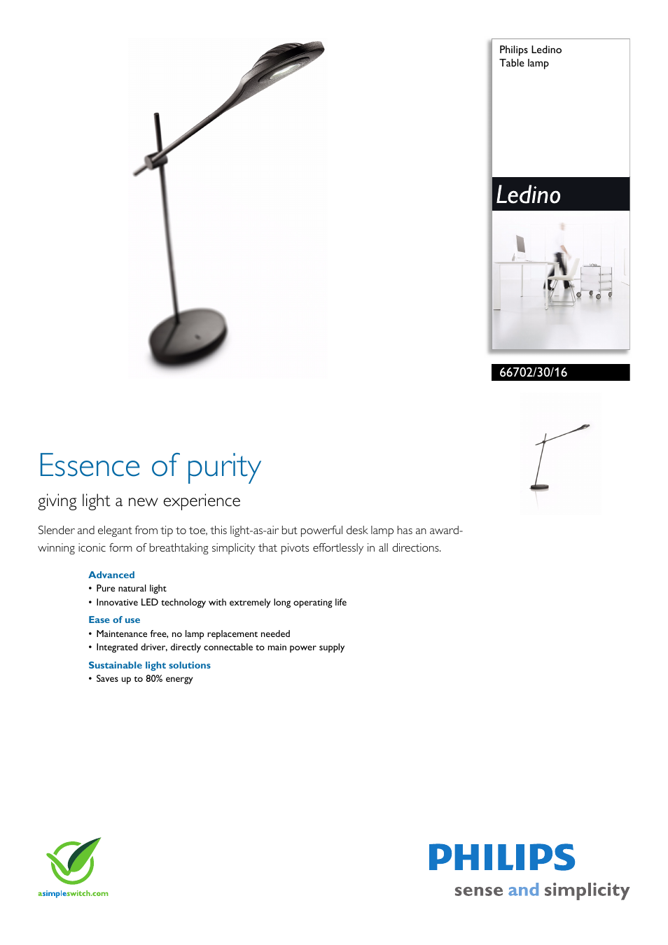 Philips 66702 User Manual | 2 pages