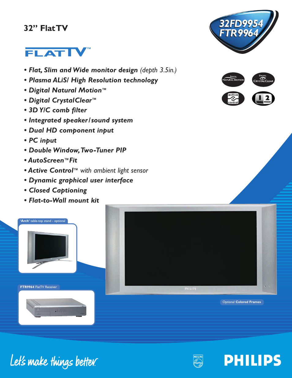 Philips FTR9964 User Manual | 2 pages