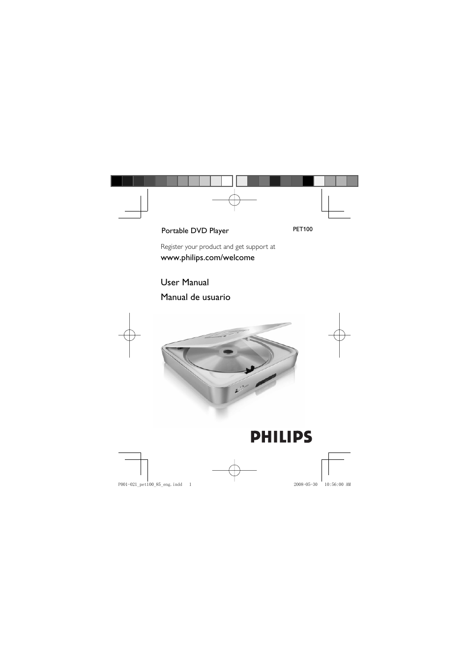 Philips PET100/85 User Manual | 22 pages