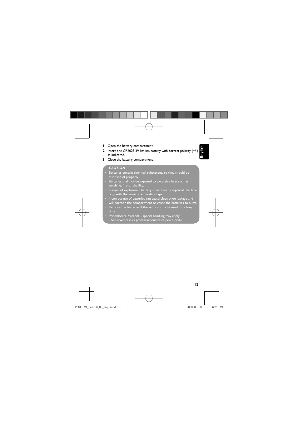 Philips PET100/85 User Manual | Page 13 / 22