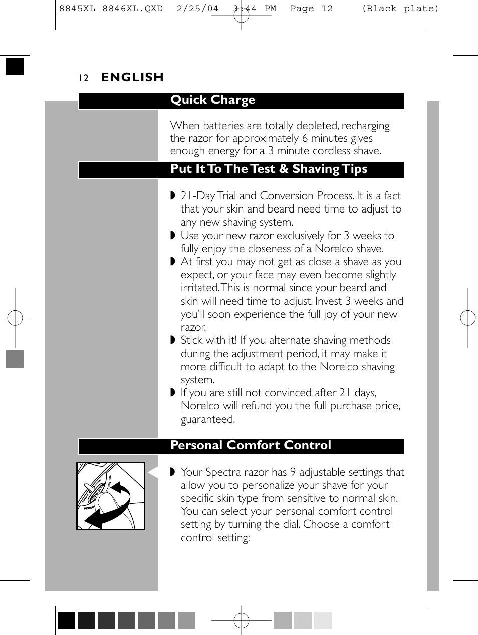 Philips 8846XL User Manual | Page 12 / 40