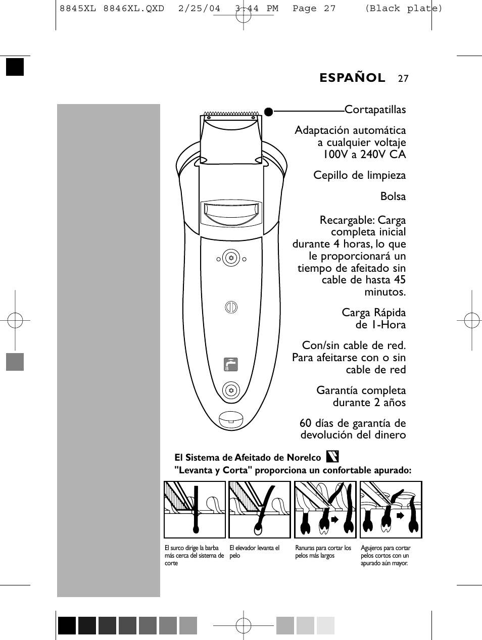 Philips 8846XL User Manual | Page 27 / 40