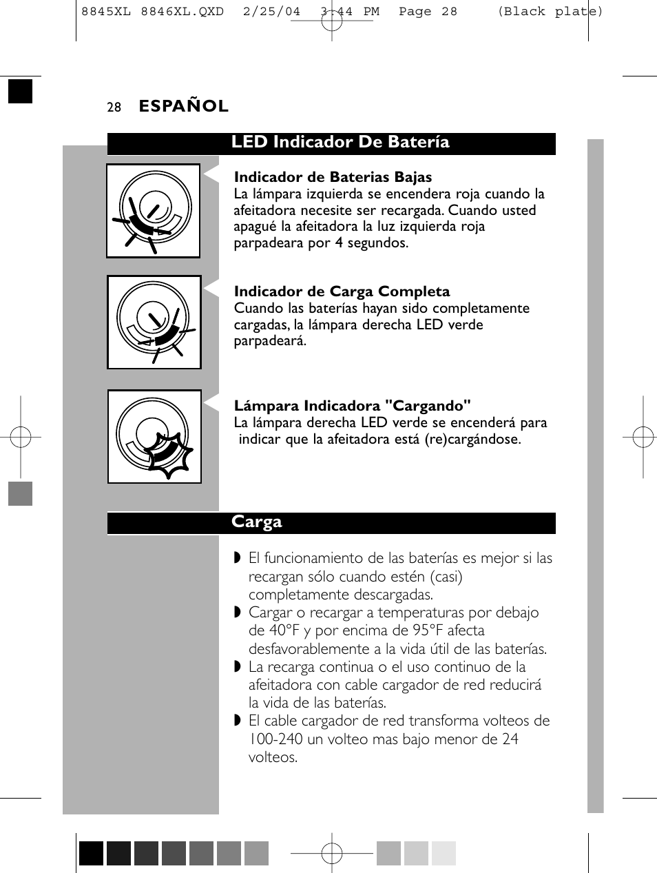 Philips 8846XL User Manual | Page 28 / 40