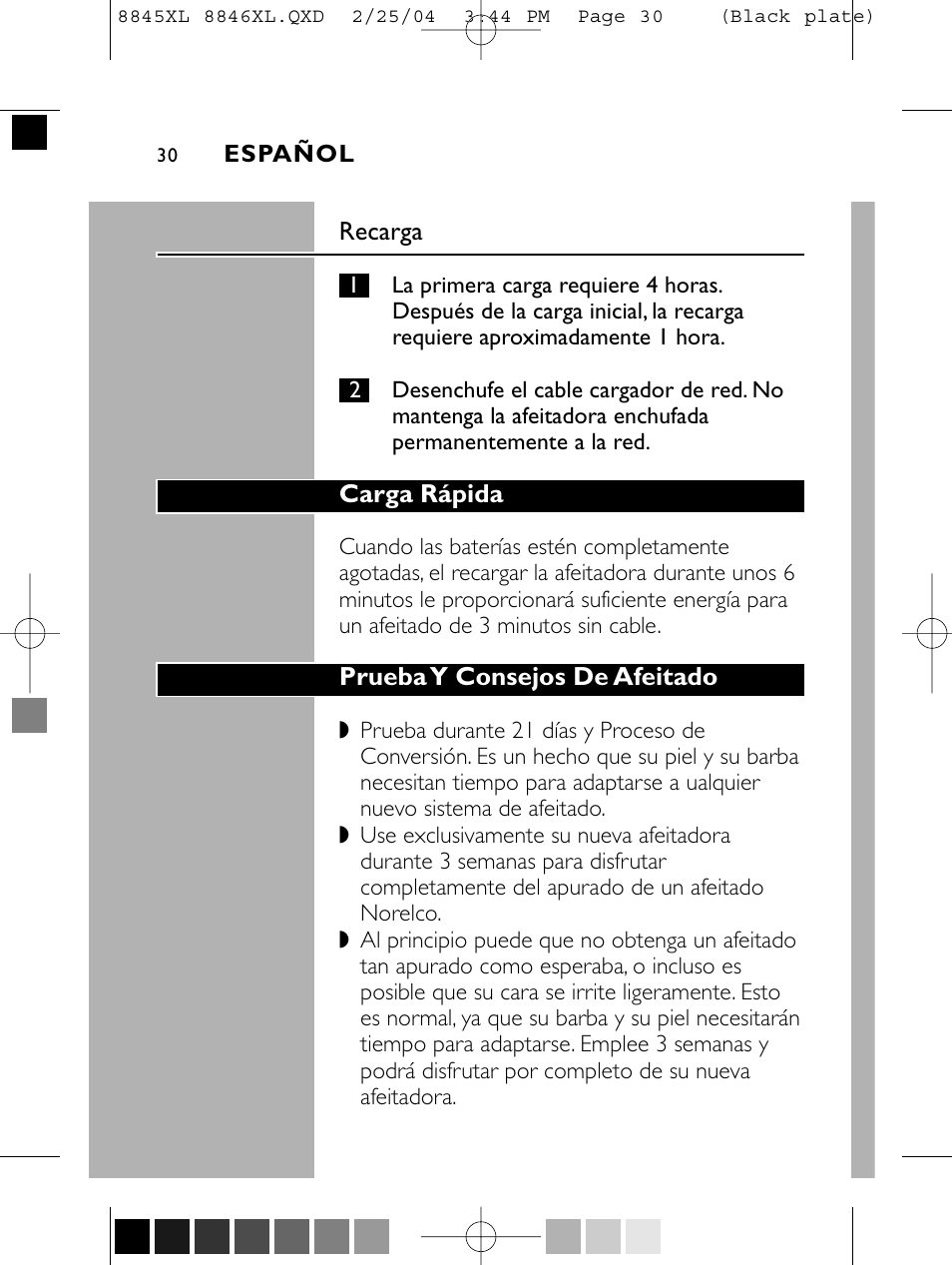 Philips 8846XL User Manual | Page 30 / 40