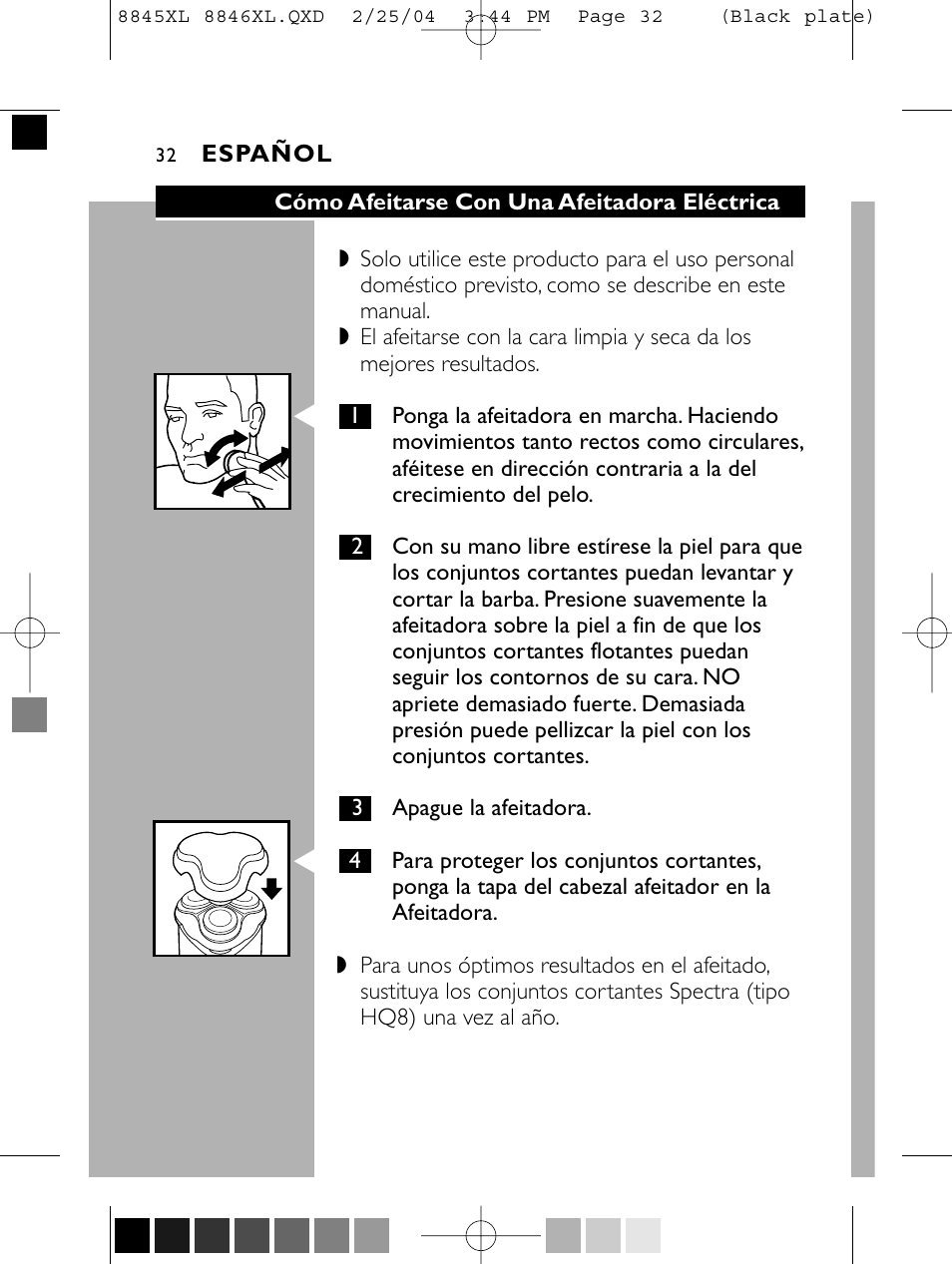 Philips 8846XL User Manual | Page 32 / 40