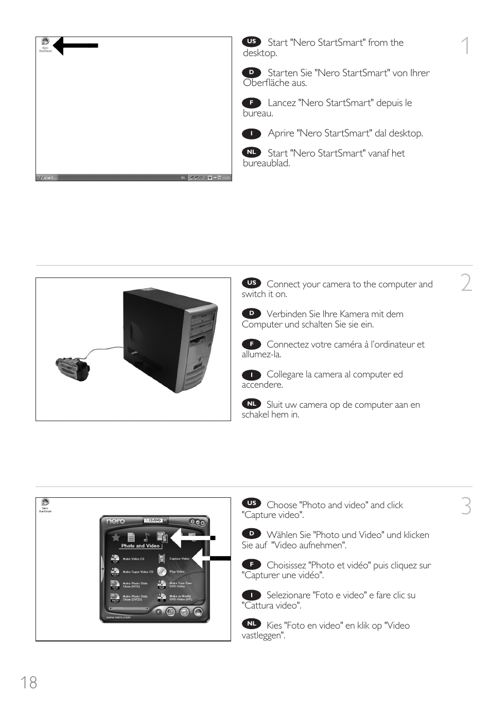 Philips External Drive SPD3600CC DVD 20x ReWriter User Manual | Page 18 / 112