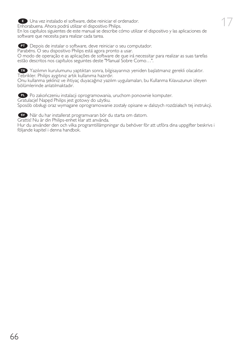Philips External Drive SPD3600CC DVD 20x ReWriter User Manual | Page 66 / 112