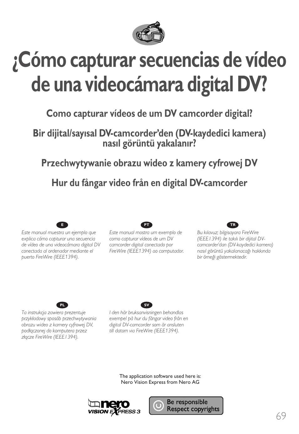 Philips External Drive SPD3600CC DVD 20x ReWriter User Manual | Page 69 / 112