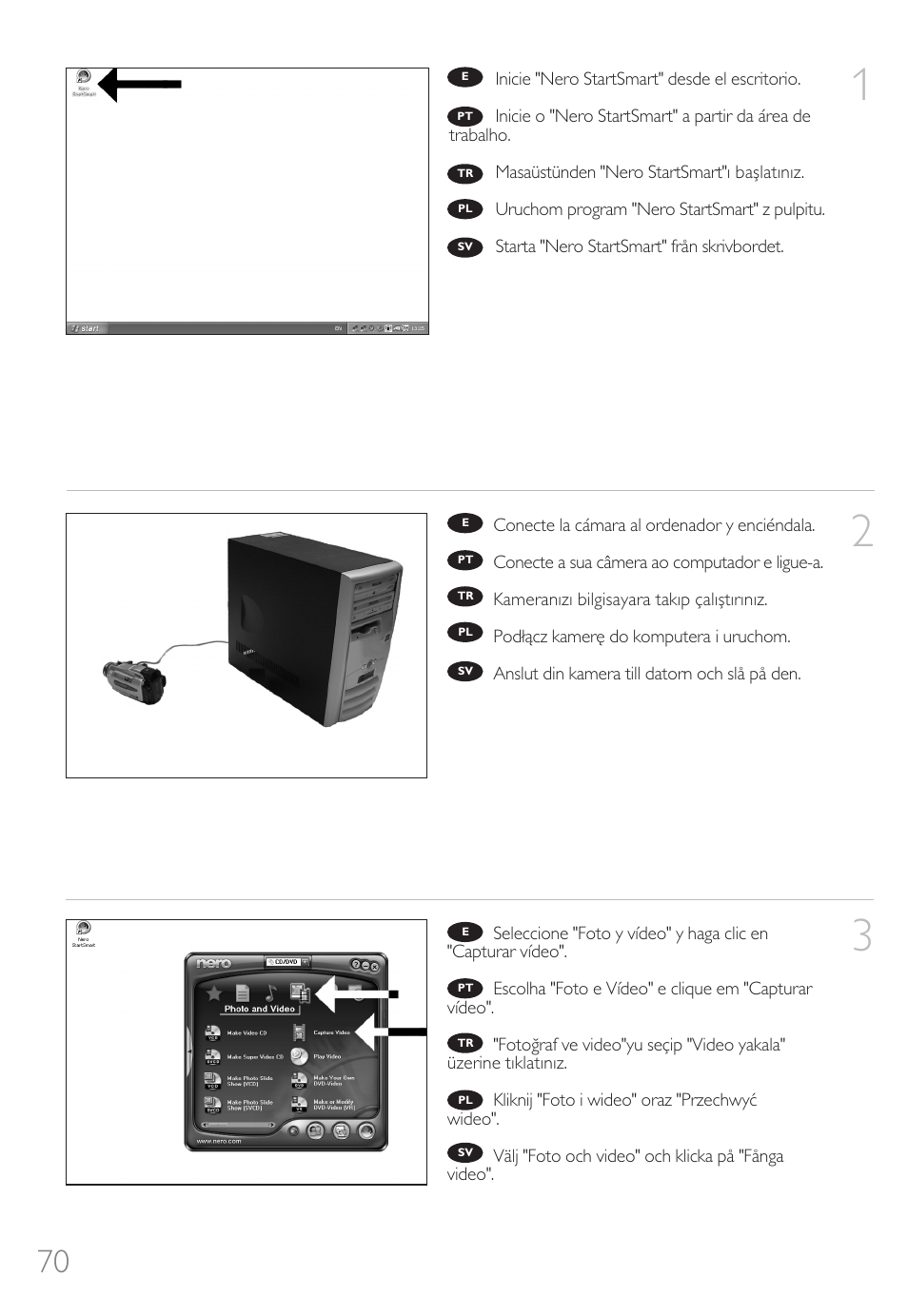 Philips External Drive SPD3600CC DVD 20x ReWriter User Manual | Page 70 / 112