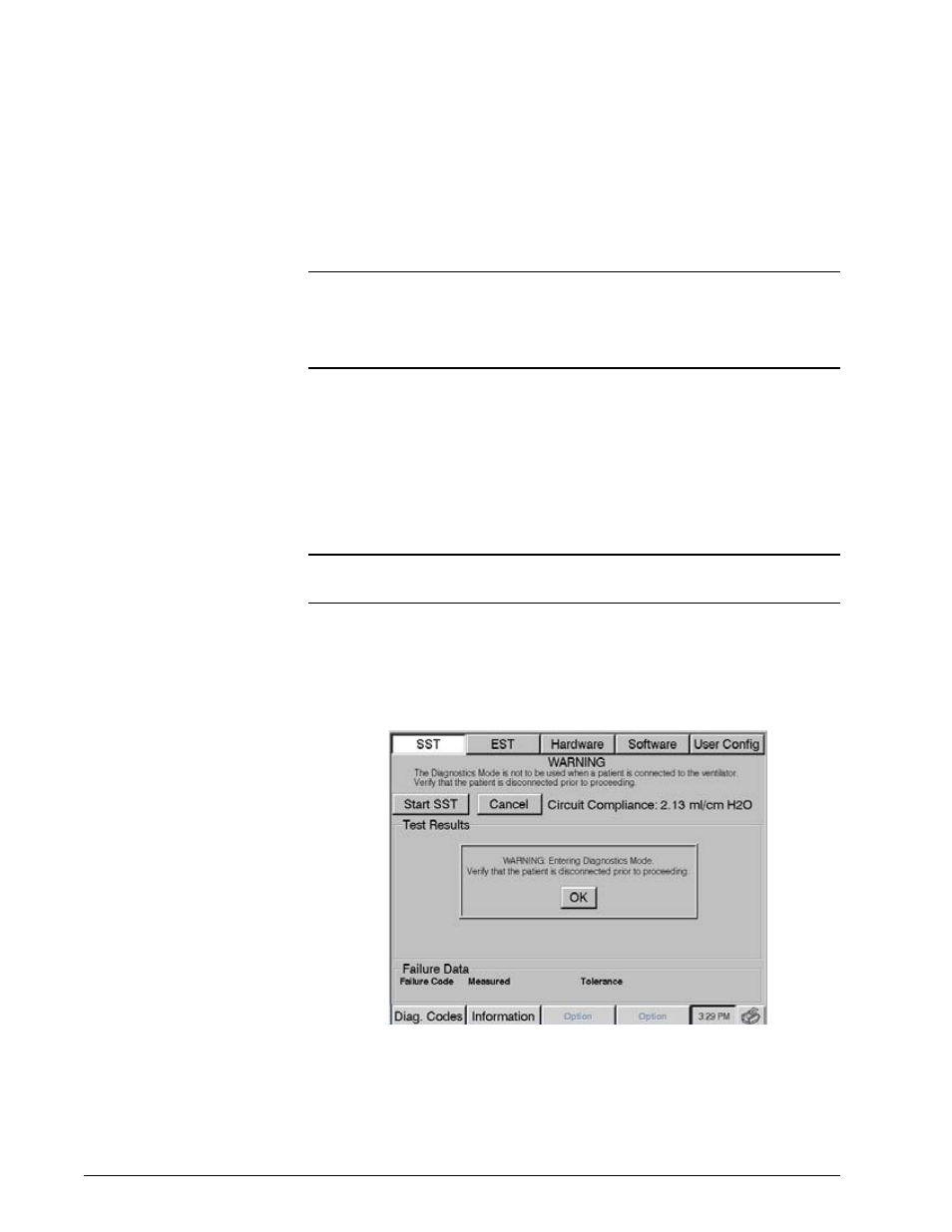 Preoperational procedure, Preoperational procedure -32, Operating instructions | Philips V200 User Manual | Page 110 / 328