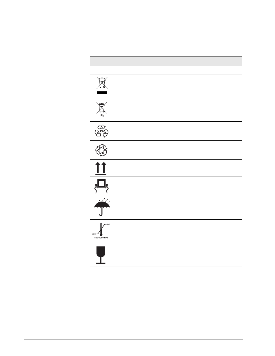 Symbols | Philips V200 User Manual | Page 26 / 328