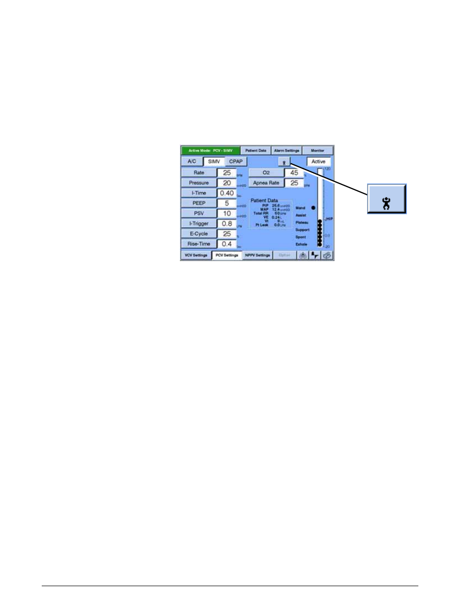 Changing patient types, Selecting neonatal patient type, Changing patient types -98 | Philips V200 User Manual | Page 262 / 328