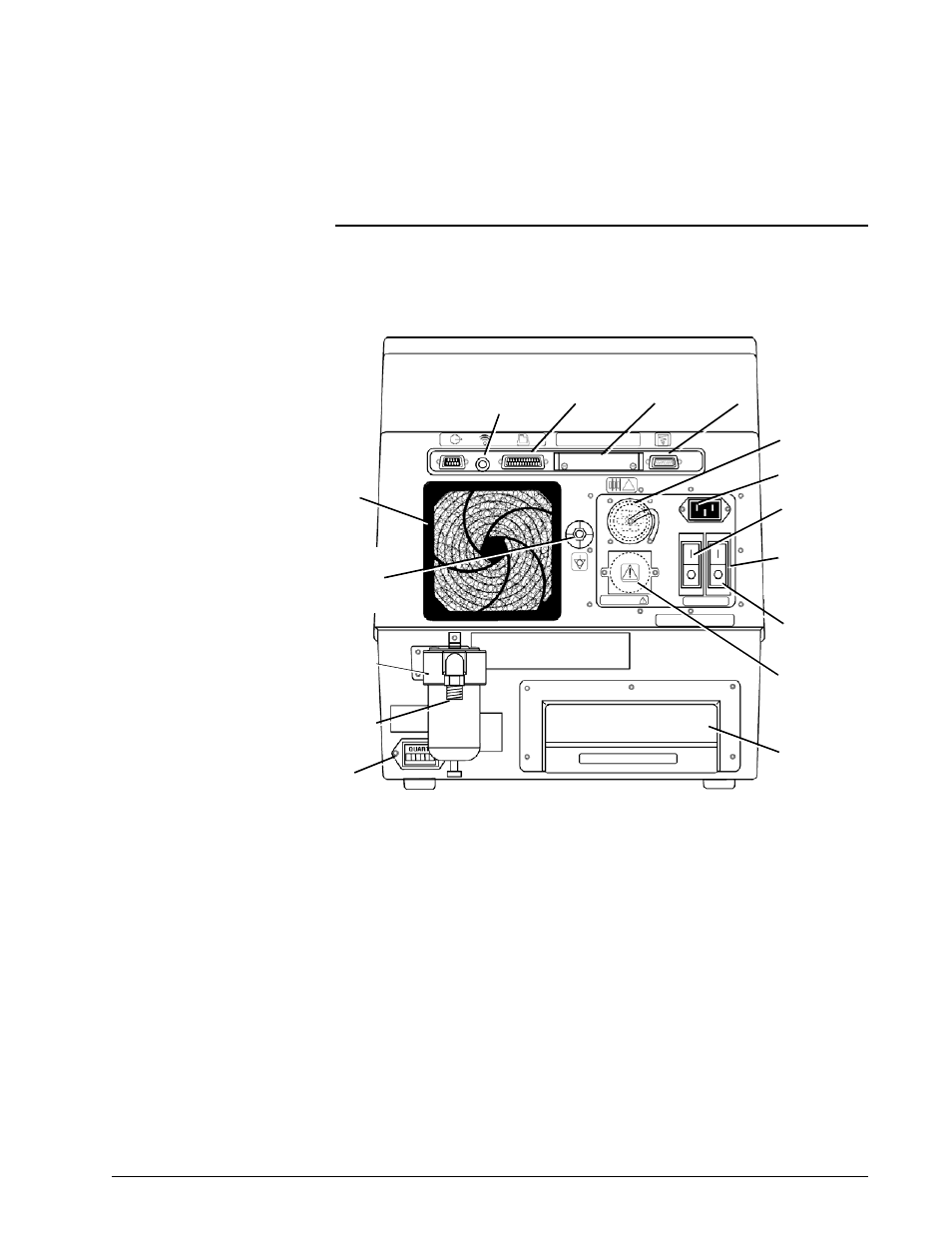 Chapter 5. setup, Back panel connections and controls, Back panel connections and controls -1 | Philips V200 User Manual | Page 51 / 328