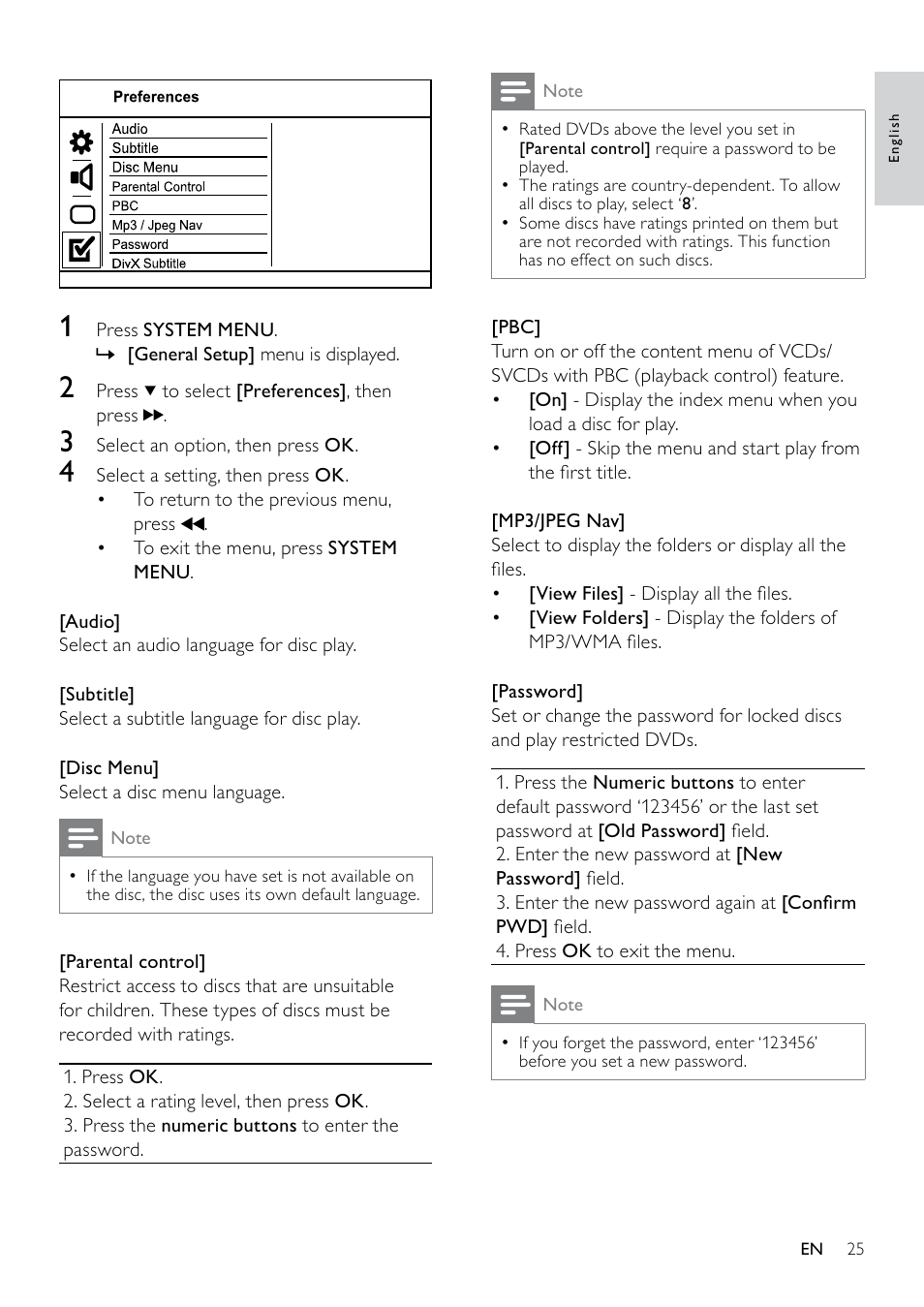 Philips DCM263/55 User Manual | Page 24 / 36