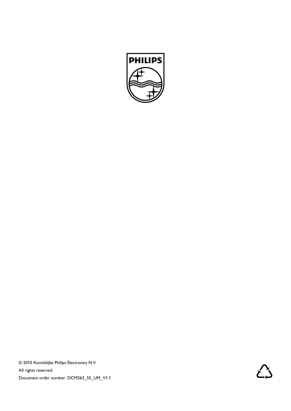 Philips DCM263/55 User Manual | Page 36 / 36