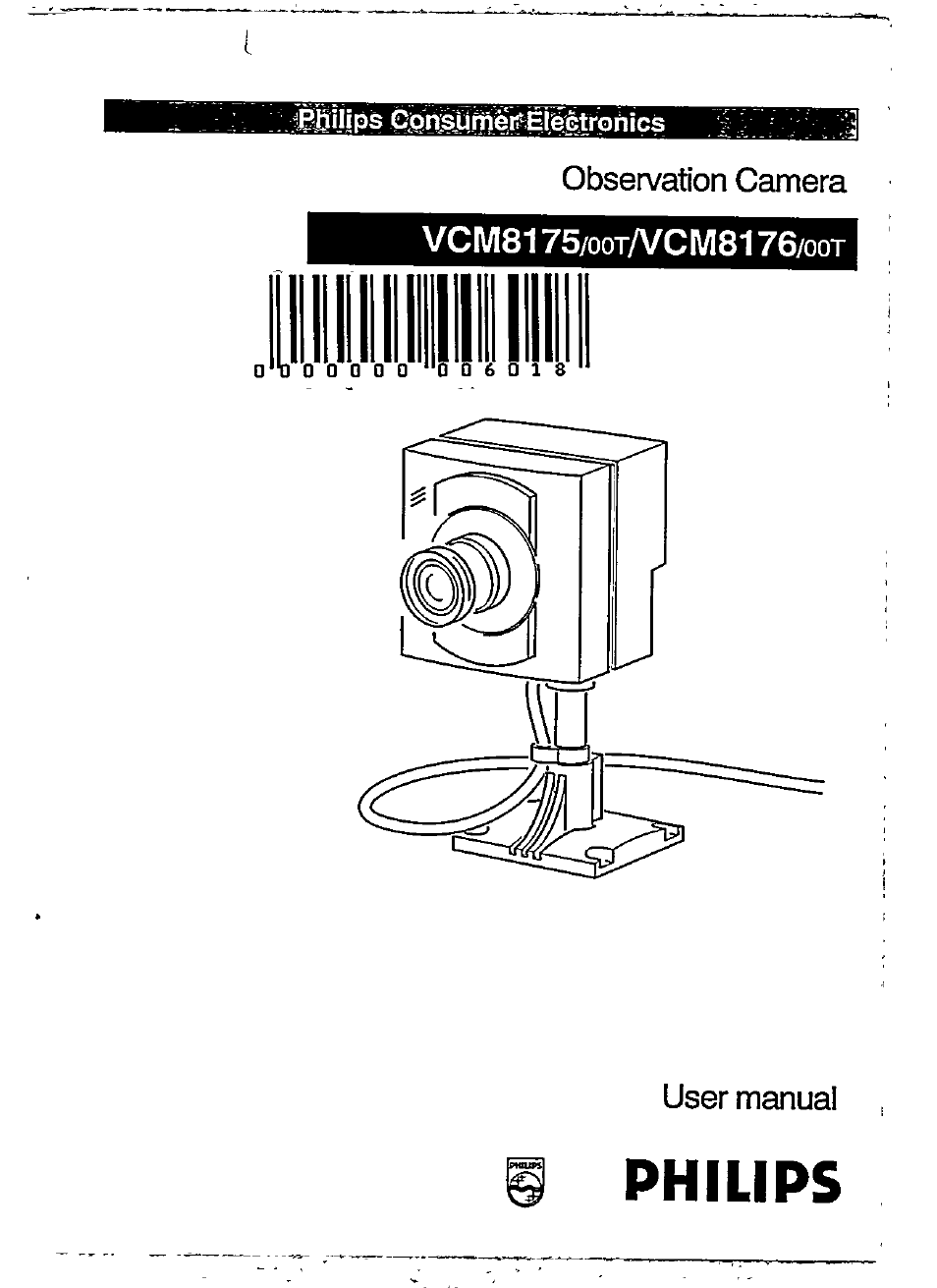 Philips VCM8175/00T User Manual | 19 pages