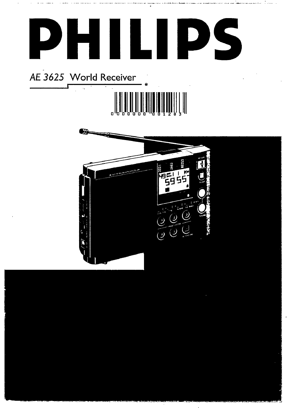 Philips AE 3625 User Manual | 13 pages