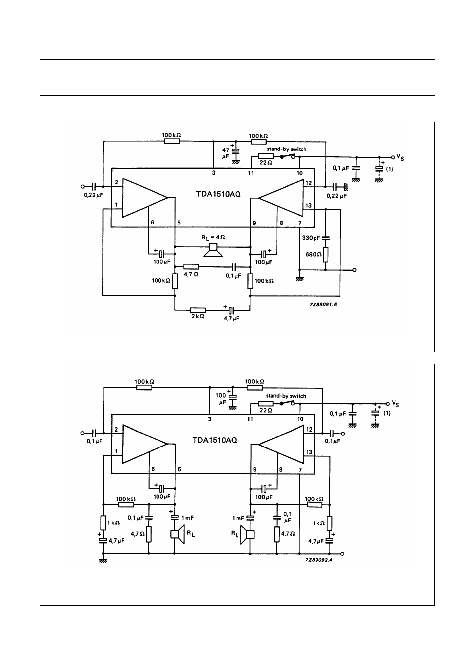 Application information | Philips TDA1510AQ User Manual | Page 9 / 11