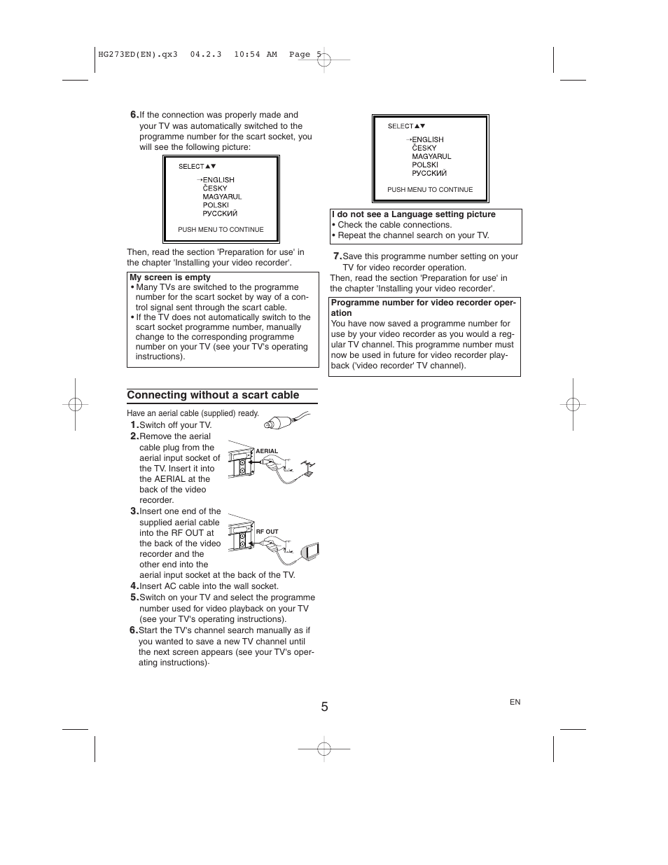 Philips VR150/58 User Manual | Page 5 / 16