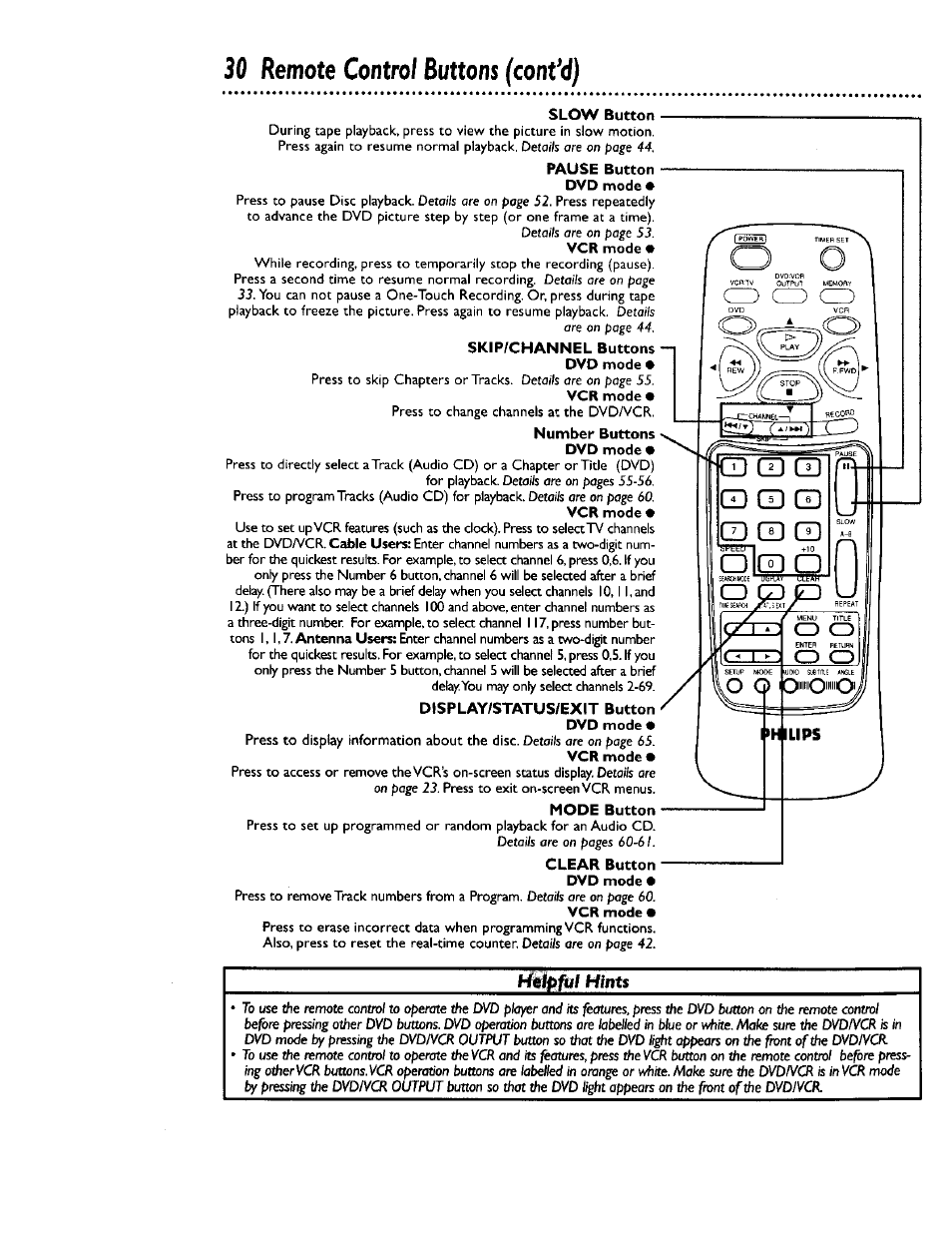 Gd gd cd gd gd cd cd cd, A cd o, Confd) | Philips DV900VHS0I User Manual | Page 30 / 84