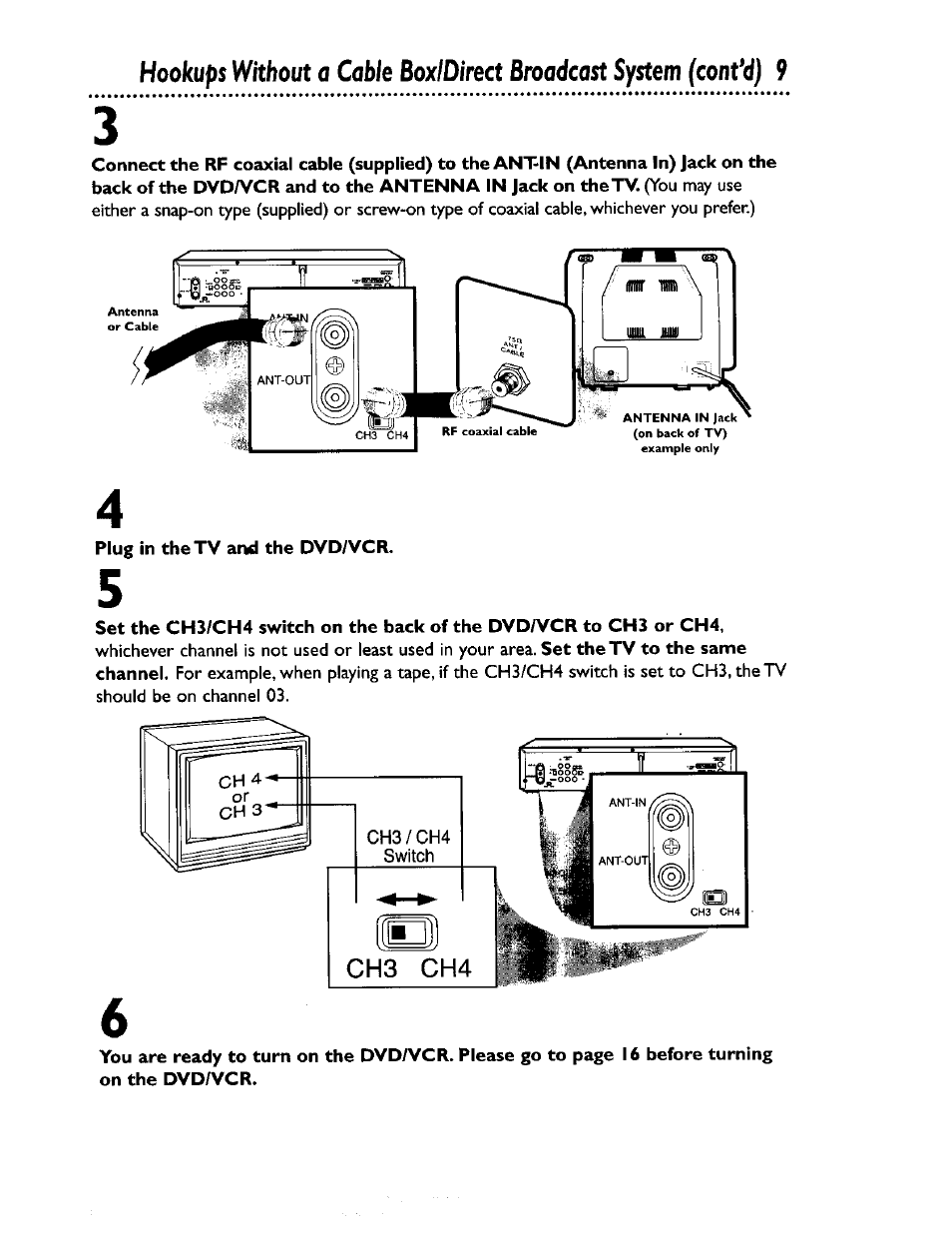 Philips DV900VHS0I User Manual | Page 9 / 84