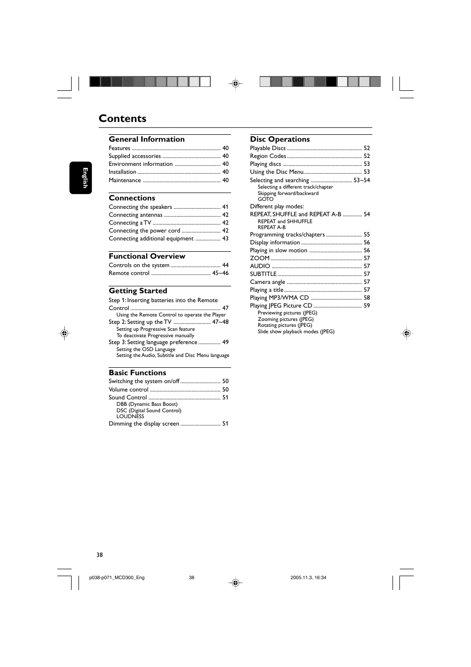 Philips MCD300 User Manual | Page 4 / 37