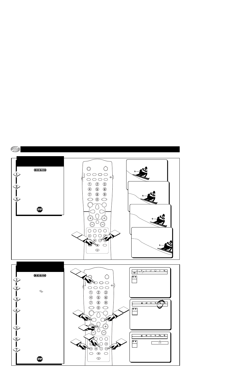 Dvd p, Perating the, Layer | Eneral, Eatures | Philips TV/DVD User Manual | Page 50 / 64