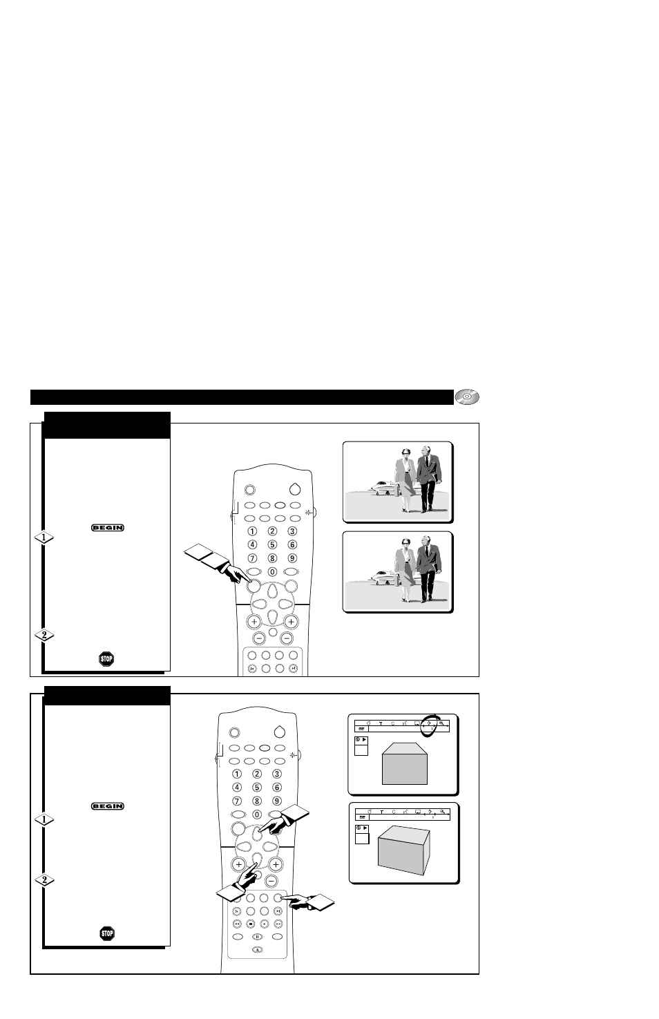 Dvd p, Perating the, Layer | Pecial, Eatures, Fantasic studios present | Philips TV/DVD User Manual | Page 55 / 64